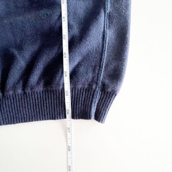 Tommy Bahamas Men's Crewneck Sweater Long Sleeved Cotton Blue Size Large - Picture 4 of 7